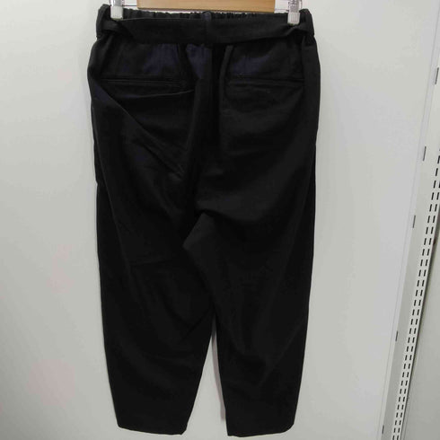 カズユキクマガイアタッチメント KAZUYUKI KUMAGAI ATTACHMENT ウールカシミヤ ベルト付き ワイドパンツ メンズ JPN:3