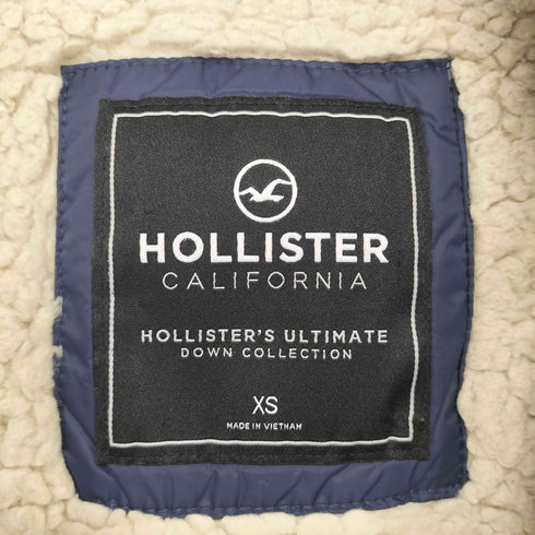 ホリスター Hollister 裏ボア ジップアップ ダウンジャケット メンズ import:XS
