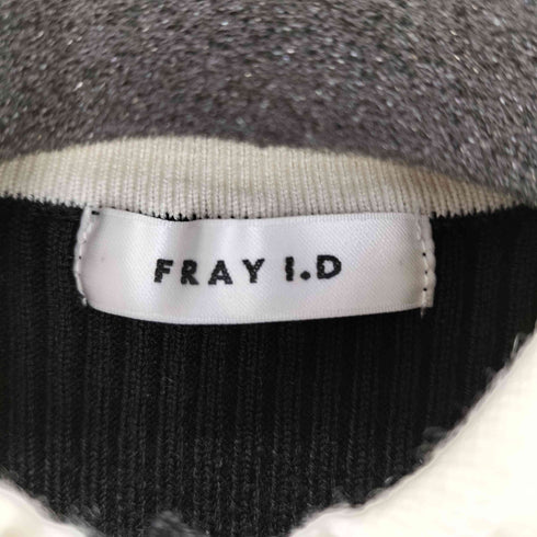 フレイアイディー FRAY I.D オープンポロカラーニットワンピース レディース JPN:0
