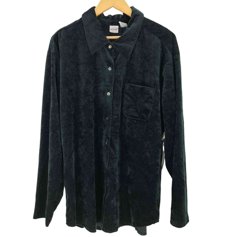SOSTANZA 90S ベロア コーデュロイ コーズ L/S シャツ メンズ import:XL