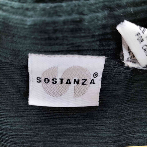 SOSTANZA 90S ベロア コーデュロイ コーズ L/S シャツ メンズ import:XL