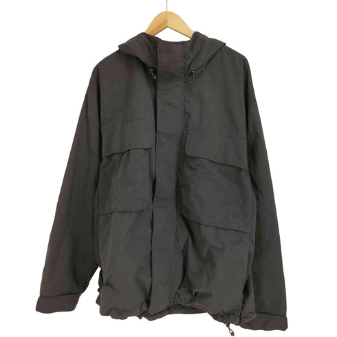 エイチアンドエム H&M WINDPROOF フーデッド マウンテンジャケット メンズ import:L