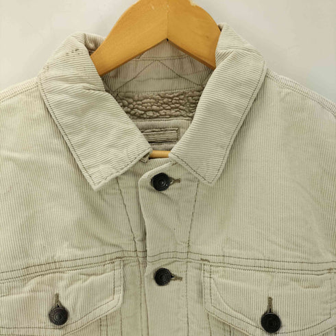 ギャップ Gap 00S 03AW 紺タグ OLD 裏ボア 3rd型 コーデュロイ トラッカー ジャケット メンズ import:S