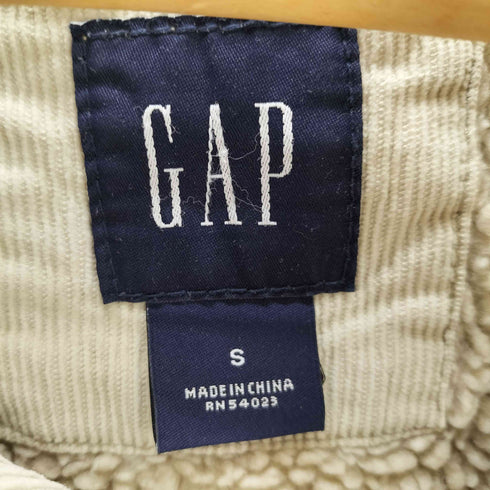 ギャップ Gap 00S 03AW 紺タグ OLD 裏ボア 3rd型 コーデュロイ トラッカー ジャケット メンズ import:S