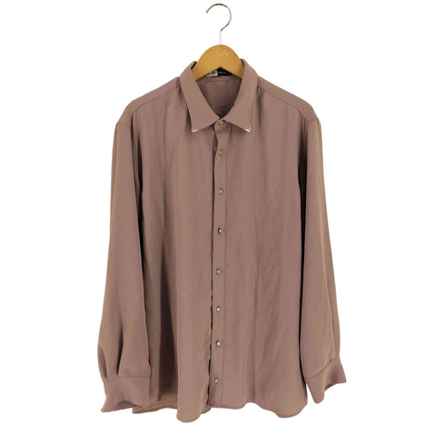 AXES-X カラーチップ&ローズ釦シャツ sweet レディース JPN:XL