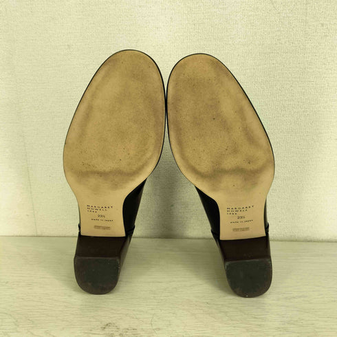 マーガレットハウエルアイデア Margaret Howell idea チャンキーヒール エナメル タッセルローファー レディース JPN:23.5