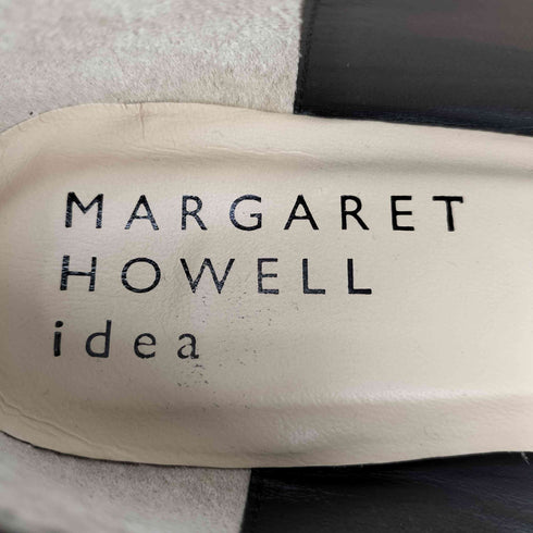 マーガレットハウエルアイデア Margaret Howell idea チャンキーヒール エナメル タッセルローファー レディース JPN:23.5