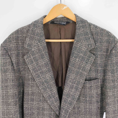 RED STAR イタリア製 ウィンドウペン ウール 2B テーラードジャケット メンズ EUR:48