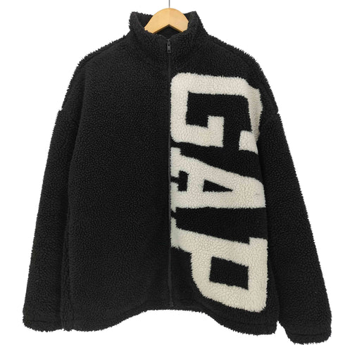 ギャップ Gap ロゴ ボア フリース ジップアップ ブルゾン メンズ import:S