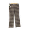 バーバリーブルーレーベル BURBERRY BLUE LABEL ノバチェックセミフレアパンツ レディース 36