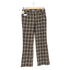 バーバリーブルーレーベル BURBERRY BLUE LABEL ノバチェックセミフレアパンツ レディース 36