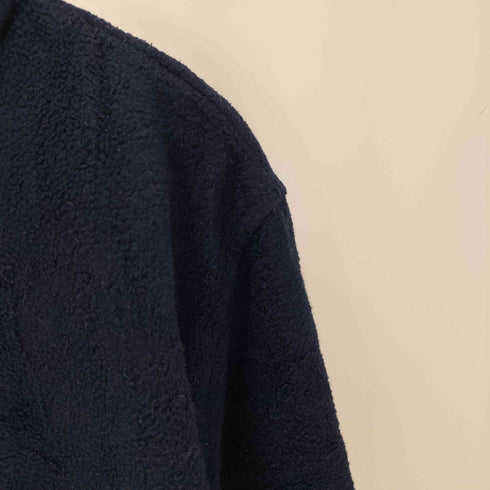 エルエルビーン L.L.Bean 90S メキシコ製 三角タグ パイル地 フリース ボア ハーフスナップ プルオーバー メンズ import:M