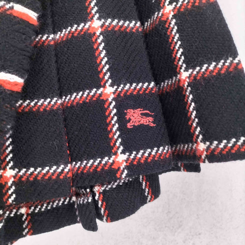 バーバリーブルーレーベル BURBERRY BLUE LABEL ホース刺繍 ウールキュロットスカート レディース 36