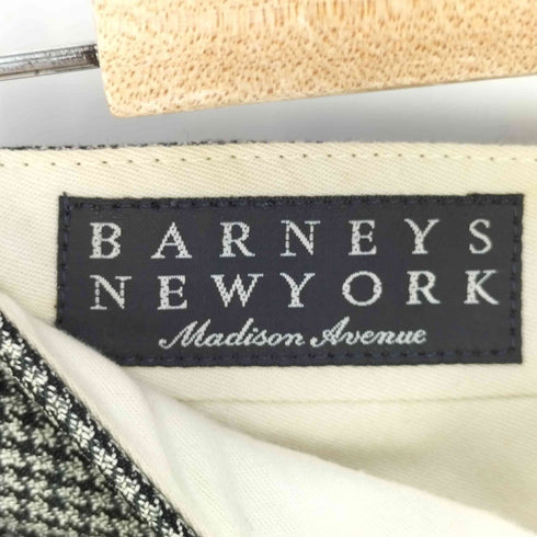 バーニーズニューヨーク BARNEYS NEWYORK policarPo 千鳥格子 ウール2Bテーラードジャケット 2タックスラックス セットアップ メンズ