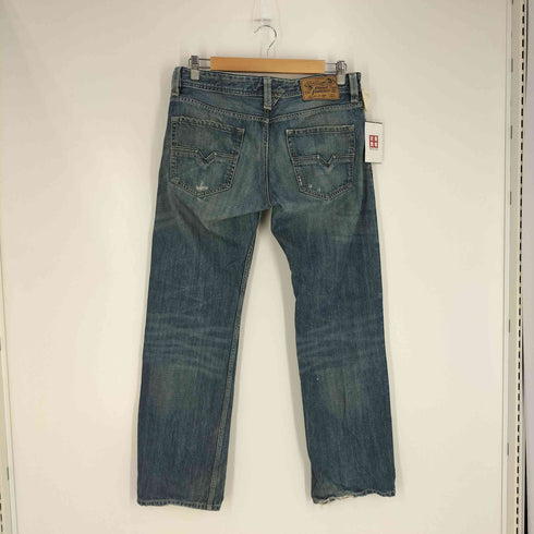 ディーゼル DIESEL LARKEE L.30 ダメージ ストレートデニム メンズ W30/L31