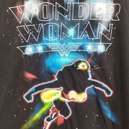 アメコミ キャラクタープリントTシャツ レディース L 11-13