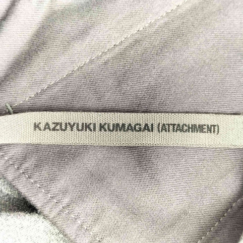 カズユキクマガイアタッチメント KAZUYUKI KUMAGAI ATTACHMENT W/C 2WAYストレッチサキソニーワッシャーサルエルパンツ メンズ JPN:3