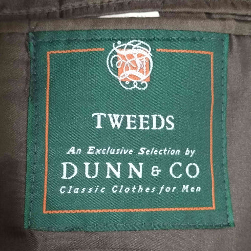 ハリスツイード Harris Tweed OLD DUNN&CO 英国製 ツィード ネップ ウール 2Bテーラードジャケット メンズ UK:38