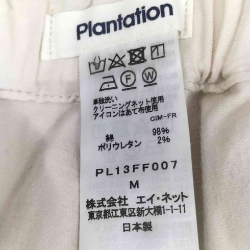 プランテーション Plantation クロップドパンツ レディース JPN:M