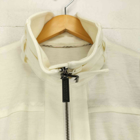 バーバリーブルーレーベル BURBERRY BLUE LABEL ホース刺繍 ノヴァチェックパイピング フレンチスリーブライダースワンピース レディース 38