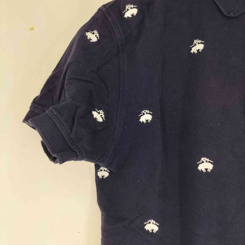 ブルックスブラザーズ BROOKS BROTHERS 刺繍デザイン S/S ポロシャツ メンズ import:S