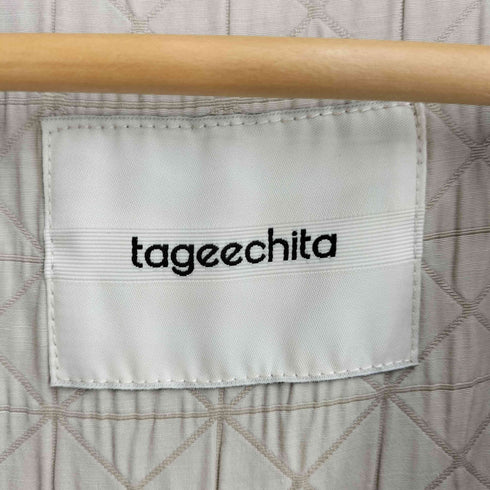 TAGEECHITA JAPAN DIAMOND CUT SCARF DOWN ダイヤモンドカットスカーフダウン レディース
