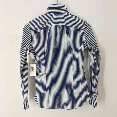 ポロラルフローレン POLO RALPH LAUREN SLIM STRETCH スリム ストレッチ ストライプ シャツ レディース 2