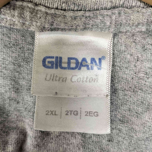 ギルダン GILDAN 両面プリントクルーネックTシャツ メンズ 2XL