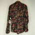 ザラ ZARA RELAXED FIT 花柄 ベロア L/S シャツ メンズ import:L