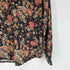 ザラ ZARA RELAXED FIT 花柄 ベロア L/S シャツ メンズ import:L
