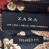 ザラ ZARA RELAXED FIT 花柄 ベロア L/S シャツ メンズ import:L