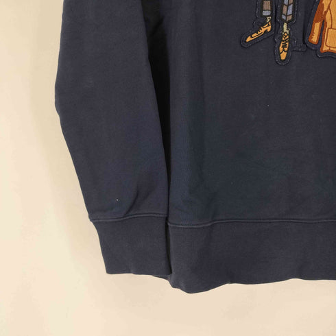 ブルックスブラザーズ BROOKS BROTHERS フロントワッペンクルーネックスウェット メンズ import:S