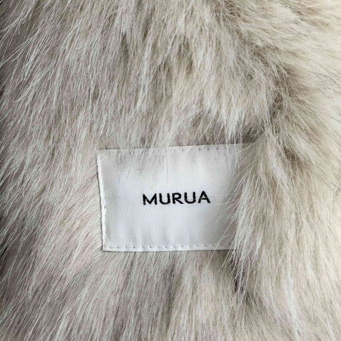 ムルーア MURUA アンイーブンショートフェイクムートンジャケット レディース FREE