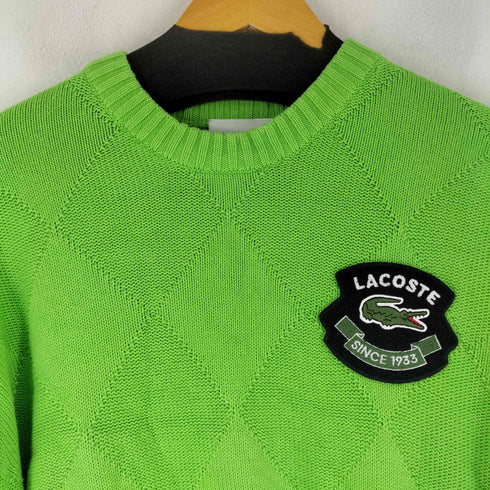 ラコステ LACOSTE トーナルアーガイルコットンニットセーター メンズ 3