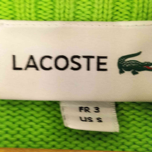 ラコステ LACOSTE トーナルアーガイルコットンニットセーター メンズ 3