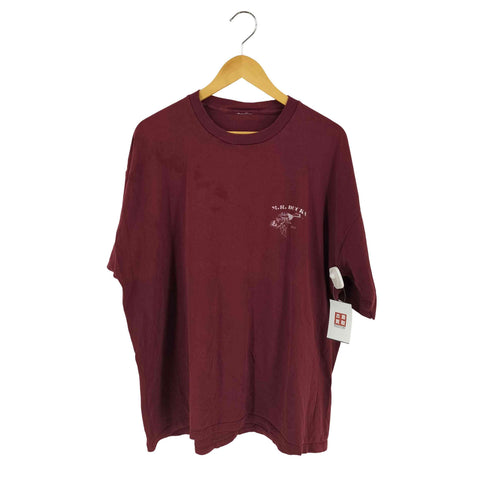 ダックプリント クルーネックTシャツ メンズ