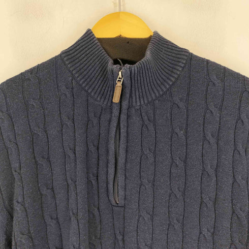 クラブルーム CLUB ROOM ハーフジップセーター メンズ import:XL