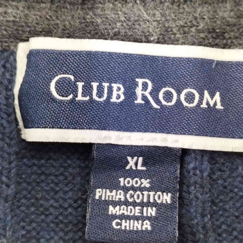 クラブルーム CLUB ROOM ハーフジップセーター メンズ import:XL