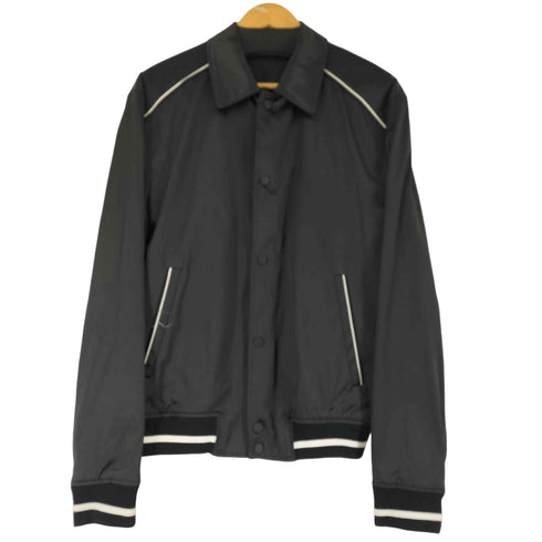 ザラ ZARA サテンジャケット メンズ import:L