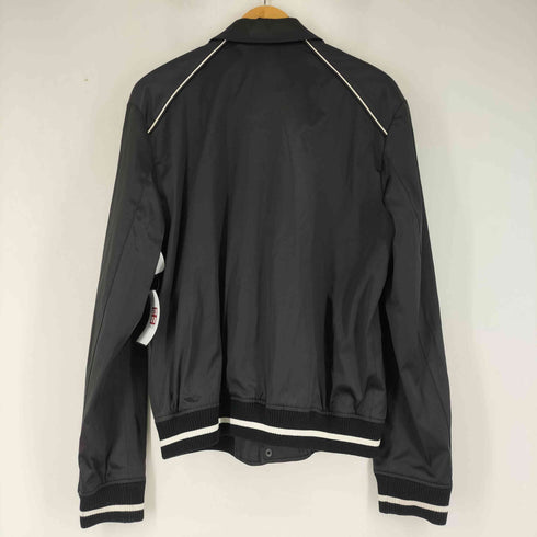 ザラ ZARA サテンジャケット メンズ import:L