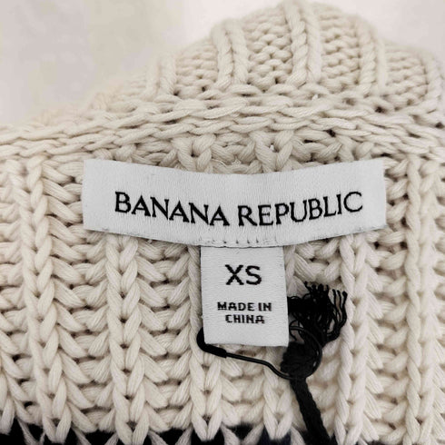 バナナリパブリック BANANA REPUBLIC コットン ボタンショルダー セーター レディース XS