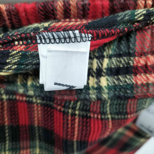 Ms ミズ タータンチェック プリーツ加工 スカート レディース M-L