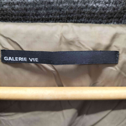 ギャルリーヴィー GALERIE VIE ニット切替 ダウンジャケット レディース JPN:1