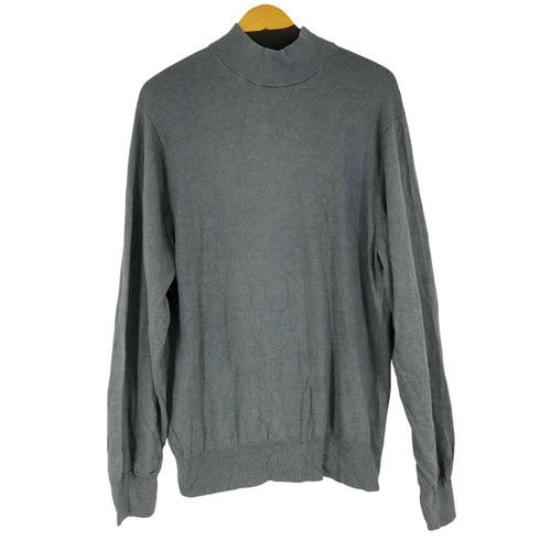 ジョスエーバンク Jos A Bank 90S シルク100モックネックニット メンズ import:L