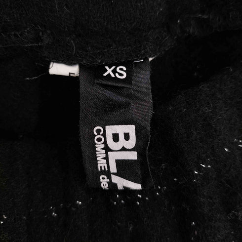 ブラックコムデギャルソン BLACK COMME des GARCONS ラメステッチウールサルエルパンツ レディース JPN:XS