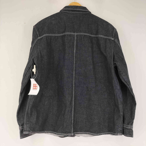 ザラ ZARA デニムシャツジャケット メンズ import:XL