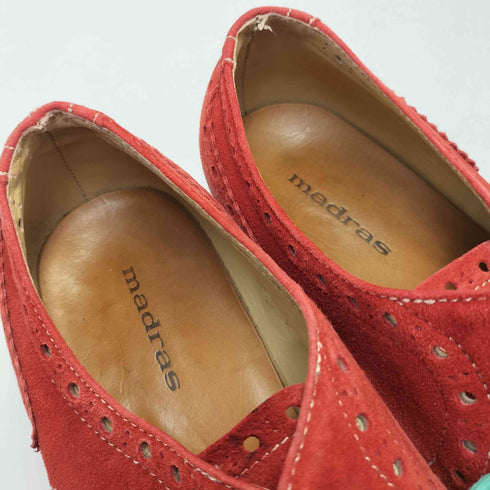 マドラス MADRAS スエード レースアップシューズ ビブラム ソール メンズ