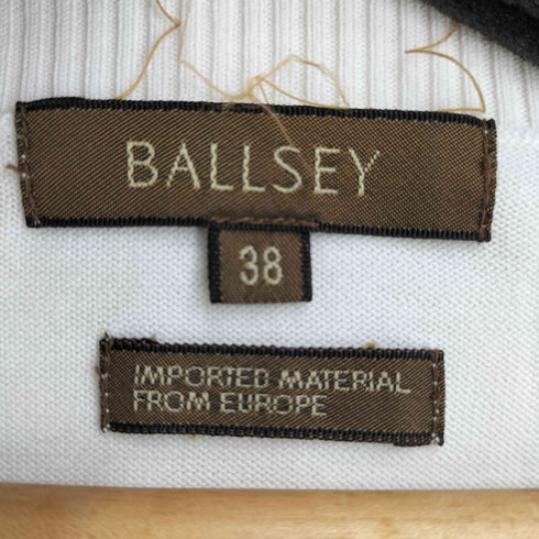 ボールジー BALLSEY Vネック ベストニット レディース EUR:38