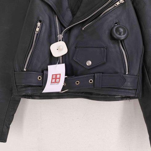 Triumph レザー ダブルライダースジャケット レディース import:M