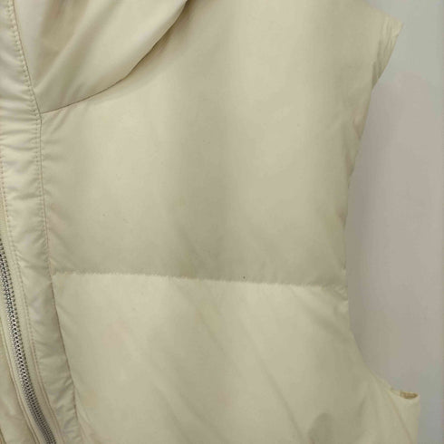 ファーストダウン FIRST DOWN Recycled Down Hooded Vest リサイクルダウンフーデッドダウンベスト レディース FREE